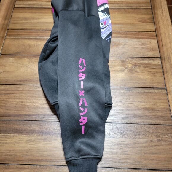 Hunter X Hunter LS Black Unisex Hoodie "Feitan Portor" - Size XL - Picture 6 of 7